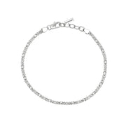 Mabina Bracciale da uomo in argento con catena bizantina 534093